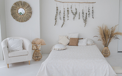 Natural and elegant cotton bedspreads