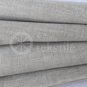 Natural linen fabric LL 831, 190 g/m²