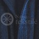 Cotton bathrobe with a hood ,,Dark blue"