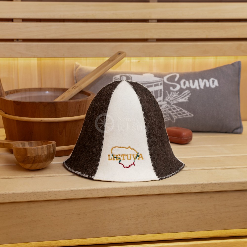 Sauna hats : Felt sauna hat ,,Lietuva