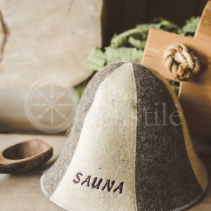 Felt sauna hat ,,Sauna"