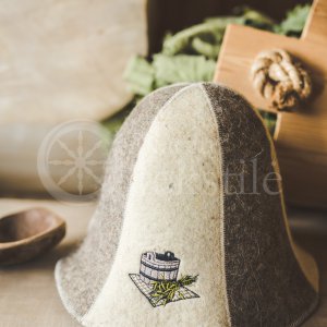 Felt sauna hat ,,Kubiliukas"