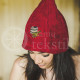 Cotton sauna hat ,,Burgundy"