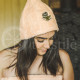 Cotton sauna hat ,,Peach"