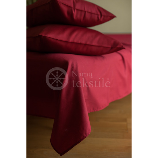 Satin sheets (burgundy)