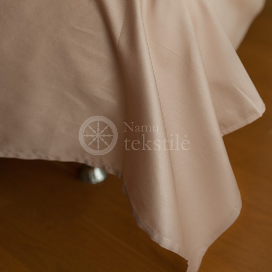 Satino paklodė be gumos (DARK ECRU) Satino paklodė be gumos (DARK ECRU)