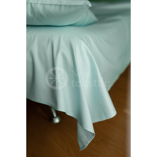 Satino paklodė be gumos (žydra)