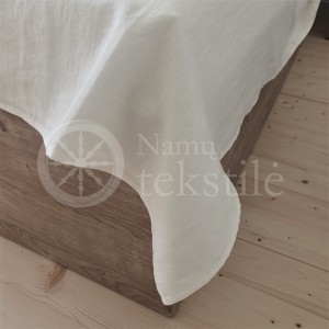 Linen sheet without rubber WHITE