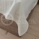 Linen sheet without rubber WHITE