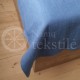 Linen sheet without rubber BLUE