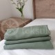 Linen sheet without rubber GREEN