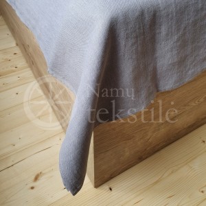 Linen sheet without rubber GREY