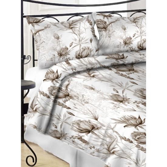 Mako satino užvalkalas pagalvei BROWN (1856)