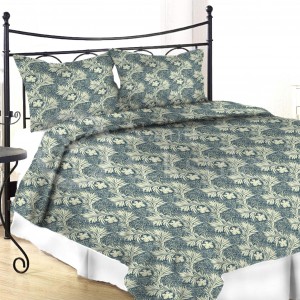 Mako satino užvalkalas pagalvei BLUE (1552)