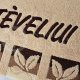 Siuvinėtas proginis rankšluostis "Tėveliui" su lapeliais 