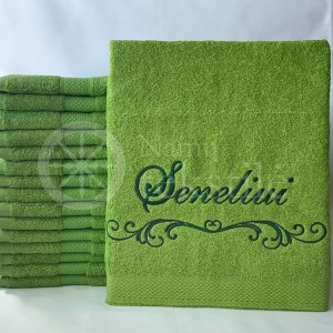 Siuvinėtas proginis rankšluostis "Seneliui"