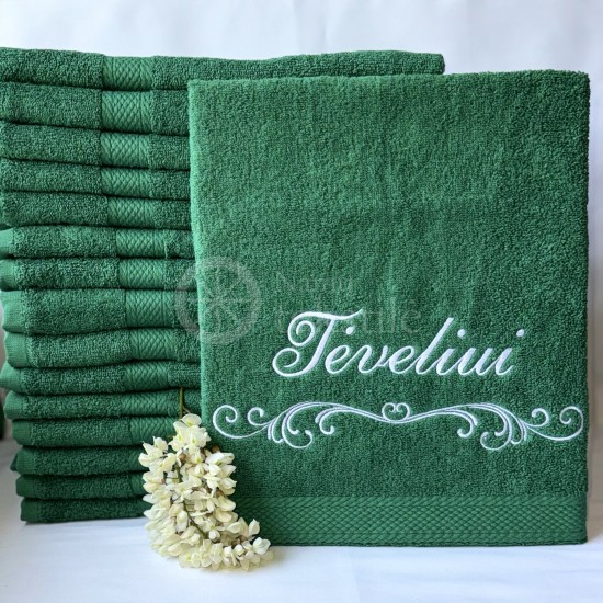 Siuvinėtas proginis rankšluostis "Tėveliui"