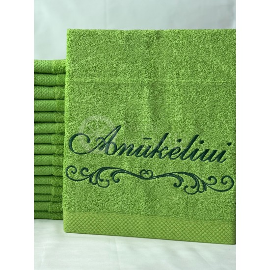 Siuvinėtas proginis rankšluostis "Anūkėliui"