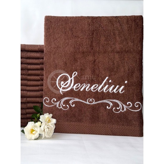 Siuvinėtas proginis rankšluostis "Seneliui"