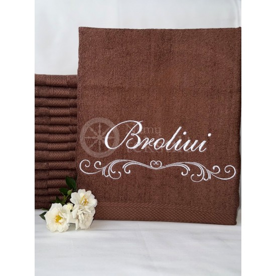 Siuvinėtas proginis rankšluostis "Broliui"