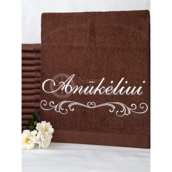 Siuvinėtas proginis rankšluostis "Anūkėliui"