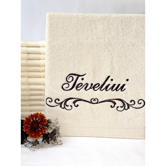 Siuvinėtas proginis rankšluostis "Tėveliui"