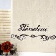 Siuvinėtas proginis rankšluostis "Tėveliui"