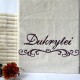 Siuvinėtas proginis rankšluostis "Dukrytei"