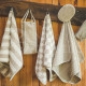 Linen terry towel