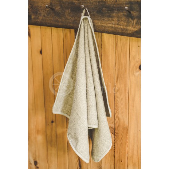 Linen terry towel