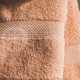 Cotton terry towel peach