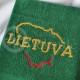 Embroidered occasional towel "LIETUVA"