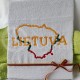 Embroidered occasional towel "LIETUVA"