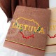 Embroidered occasional towel "LIETUVA"