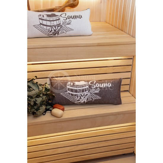Sauna cushion BROWN