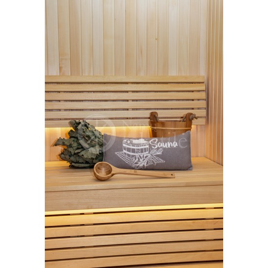 Sauna cushion LIGHT GREY