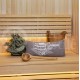 Sauna cushion LIGHT GREY