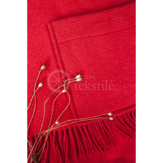 Scarf with pockets RED04